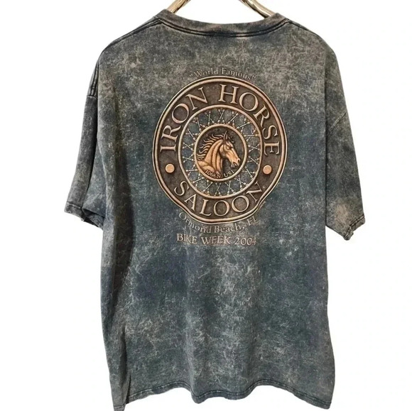 Anvil Other - Iron Horse Saloon Bike Week 04 Acid wash Tee. Size 2XL